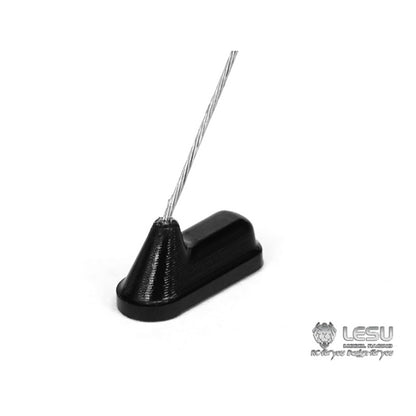 LESU Metal Simulation Cabin Roof Antenna 115mm for 1/14 RC Tractor Truck TAMIYA R470 R620 R730 DIY Car 6x6 8*8 Model