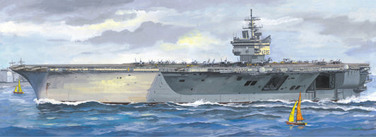 US STOCK MiniHobby 80501 1/350 Motor Uss Enterprise Aircraft Carrier Battleship Model DIY