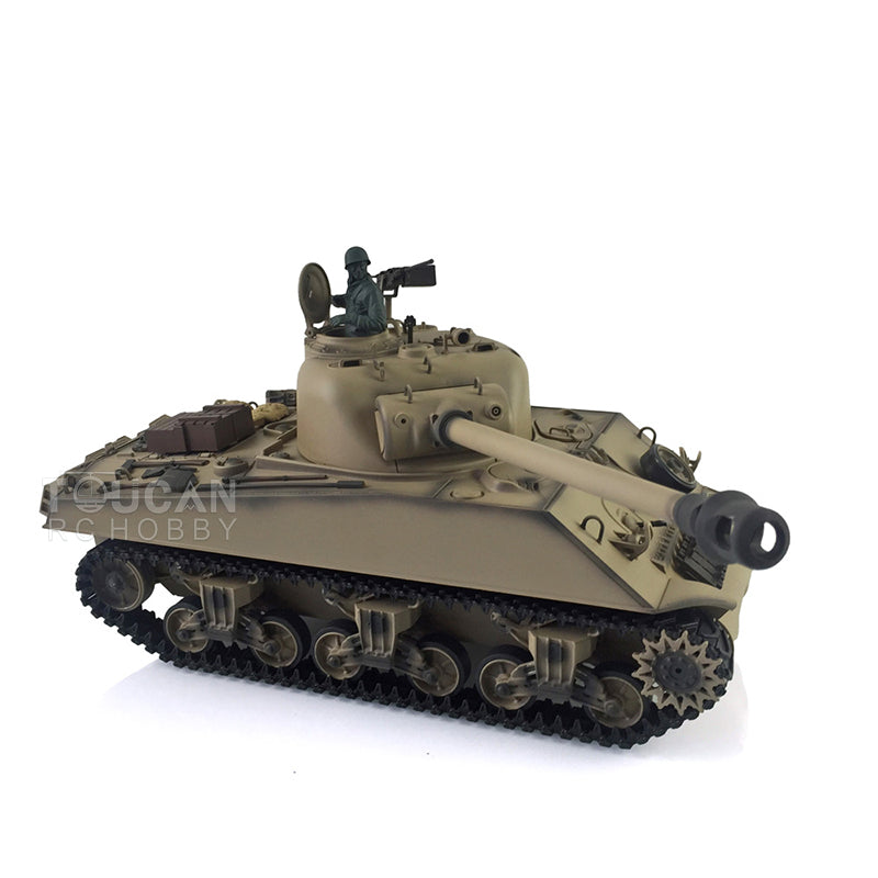 2.4G Henglong 1/16 7.0 Plastic M4A3 Sherman RTR RC Tank Model 3898 Bar